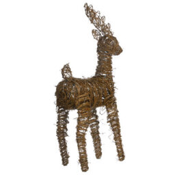 Beliani Christmas Decoration Led Grindavik Reindeer 97 Cm Natural - thumbnail 6