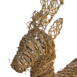 Beliani Christmas Decoration Led Grindavik Reindeer 97 Cm Natural - thumbnail 7