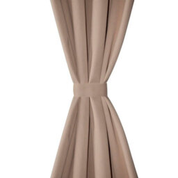 Berkfield Elegant Blackout Curtains 2 Pcs With Metal Eyelets 135X175 Cm Cream - thumbnail 3