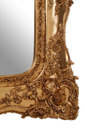 Orsina Elegant Gold Bevelled Edge Wall Mirror, Versatile Hallway Mirror For Bedroom, Functional Lounge Mirror - thumbnail 5