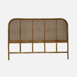 Sweeek - Headboard In Dark Rattan And Cane W 160 X D3 X H110Cm - thumbnail 2
