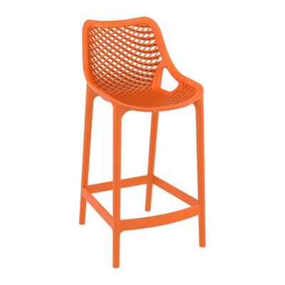 Spyro Mid Height Bar Stool 65 - Orange - image 1