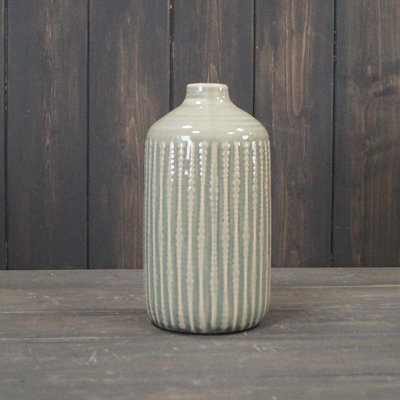 Satchville Ceramic Indented Flower Vase - image 1