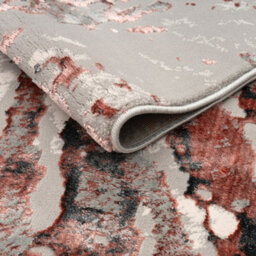 Smart Living Luxury Soft Modern Shimmer Sunset Rug For Living & Bedroom - Pink - 160 X 230 Cm - thumbnail 2