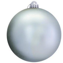 Christmas Tree World 15Cm Silver Bauble Set Shiny/matt (20 Pc) - thumbnail 6