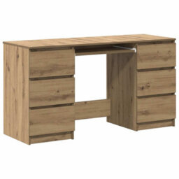 Walplus Writing Desk Artisan Oak 140X50X77 Cm Engineered Wood - thumbnail 2