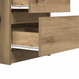 Walplus Writing Desk Artisan Oak 140X50X77 Cm Engineered Wood - thumbnail 7