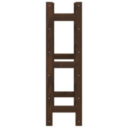 Vidaxl Wine Rack For 30 Bottles Brown Solid Wood Pine - thumbnail 2