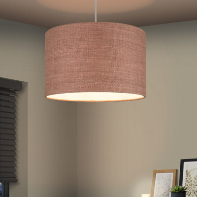 Aspen Orange Elegant Round Lamp Shade (D)30Cm - image 1