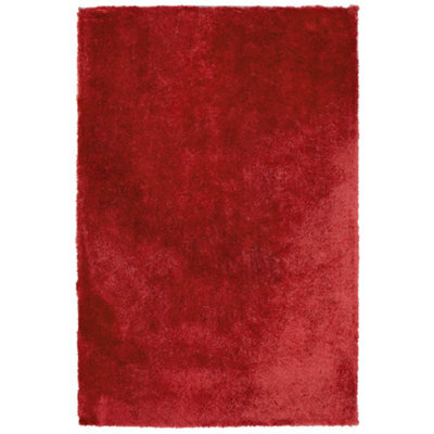 Beliani Shaggygy Rug Evren Red 200 X 300 Cm - image 1