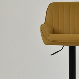 Lakeland Furniture Bronx Light Tan Brown Black Gas Lift Base Bar Stool - thumbnail 8