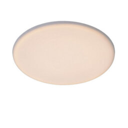 Lucide Ceres-Led Modern Flush Ceiling Light Bathroom 21.5Cm- Led Dim. - 1X30W 3000K - Ip44 - White - thumbnail 5