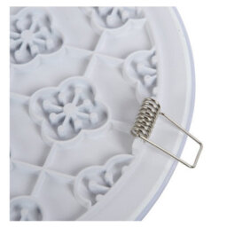Lucide Ceres-Led Modern Flush Ceiling Light Bathroom 21.5Cm- Led Dim. - 1X30W 3000K - Ip44 - White - thumbnail 7
