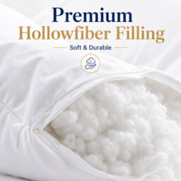 CHILIMILII Batwing Pillow Hollowfiber Filled Neck Back Head Shoulder Support Soft Fluffy Batwing Cushions - thumbnail 5