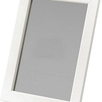 Biznest Set Of 2 Fiskbo 13X18Cm Picture Frames Wooden Photo Frame Classic Home Quality Modern Style 5X7 (White)