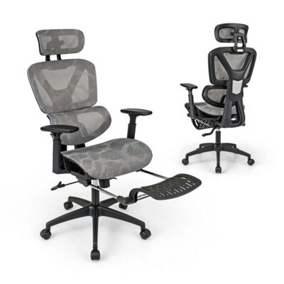Swivel Executive Computer Desk Chair Mesh Office Chair Adjustable - image 1