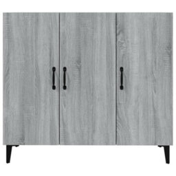 Berkfield Industrial Sideboard Grey Sonoma 90X34X80 Cm Engineered Wood - thumbnail 5