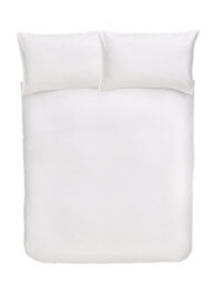Bianca Fine Linens Bianca Bedding 400 Thread Count Cotton Sateen Duvet Cover Set With Pillowcase White - thumbnail 4