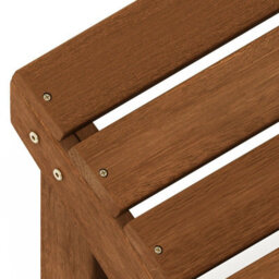 Walplus Furinno Tioman Small Hardwood Adirondack Footstool In Teak Oil, Natural - thumbnail 5