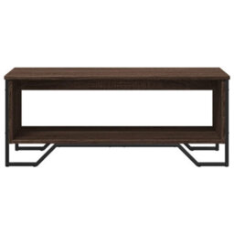 Berkfield Coffee Table Brown Oak 100X51X40 Cm Engineered Wood - thumbnail 5