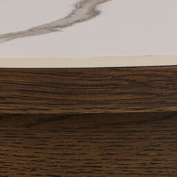 Furniture To Go Southampton Round Coffee Table In Cream Ceramic 90X45Cm - thumbnail 4