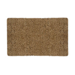 Melford Brown Plain Heavy Duty Door Mat, 75Cm X 45Cm - thumbnail 1