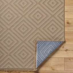 Livabliss Mystery-Washable Tan Beige Ivory Modern Living Dining Jute Rug 118 X 170 Cm Easy Care, Non Shedding - thumbnail 4