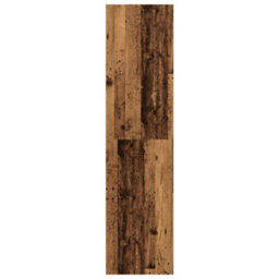 Berkfield Wardrobe Old Wood 30X50X200 Cm Engineered Wood - thumbnail 5