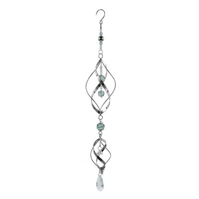 Betley Butterfly Stainless Steel Spiral Wind Spinner Single/double/triple Outdoor Kinetic Hanging Metal Garden Ornament - image 1