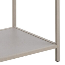 Furniture To Go Seaford Tall Grey Metal 2 Drawer Bookcase With 4 Shelves - thumbnail 8