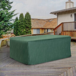 Outsunny 245X165X55Cm Uv Rain Protective Cover For Garden Patio Wicker Rattan - thumbnail 7