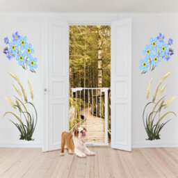 Bettacare Super Narrow Pet Gate, White, 60.5Cm - 66.5Cm, Extra Narrow Dog Gate, Safety Barrier For Puppies And Pets - thumbnail 2