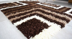 "Bravich Brown Tides Thick Shaggy Rug - California - 60X110Cm (2'x3'7"")" - thumbnail 2