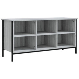 Berkfield Shoe Cabinet Grey Sonoma 100X35X50 Cm Engineered Wood - thumbnail 2