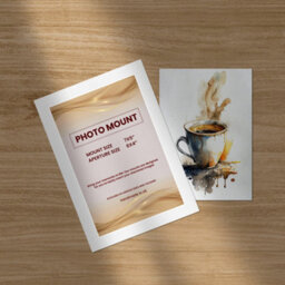 Ak Frames 7X5 White Picture Mounts To Fit 6X4 Aperture Size - Mount Board Only (No Frame Included) - thumbnail 5