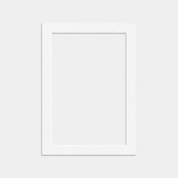 Ak Frames 7X5 White Picture Mounts To Fit 6X4 Aperture Size - Mount Board Only (No Frame Included) - thumbnail 1