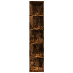 Vidaxl Corner Cabinet Smoked Oak 33X33X164.5 Cm Engineered Wood Corner Cabinets - thumbnail 3