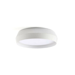 Luminosa Lighting Luminosa Shoku 350 White, White Wall / Ceiling Lamp 24W 2700K - thumbnail 1