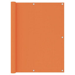 Berkfield Balcony Screen Orange 120X600 Cm Oxford Fabric