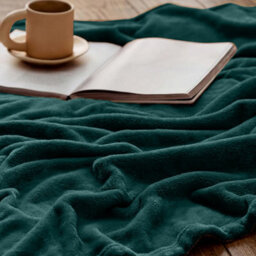 Bedlooms Emerald Blanket, Reversible & Lightweight Couch & Bed Throw Blanket, King 200X240Cm - thumbnail 6