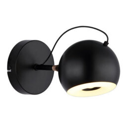 Luminosa Lighting Luminosa Donovan Single Spotlight Matt Black Led 3000K - thumbnail 5