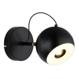 Luminosa Lighting Luminosa Donovan Single Spotlight Matt Black Led 3000K