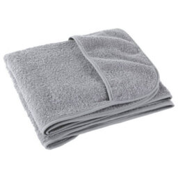 Berkfield Beach Towels 4 Pcs Grey 60X135 Cm Fabric 400 Gsm - thumbnail 5