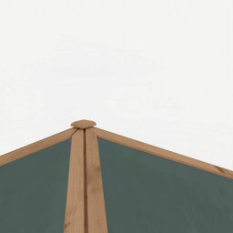 Waltons 3M X 3M Traditional Gazebo Pressure Treated Wooden Garden Shelter - thumbnail 5