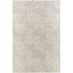 Livabliss Masterpiece-Modern Beige Grey Graphic Fringe Living Dining Bedroom Rug 152 X 225 Cm Easy Care, Non Shedding - thumbnail 2