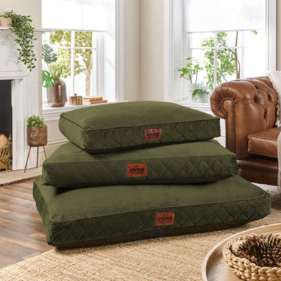 Slumberdown Dog Bed Large, Green - image 1