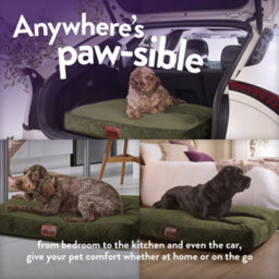 Slumberdown Dog Bed Large, Green - thumbnail 7