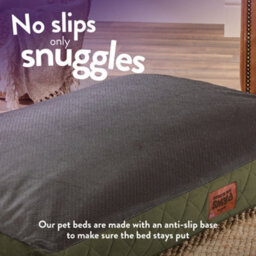 Slumberdown Dog Bed Large, Green - thumbnail 5