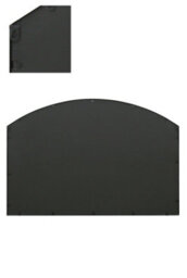 Mirroroutlet The Arcus Black Arched Wall Garden Mirror 110Cm X 75Cm - thumbnail 4