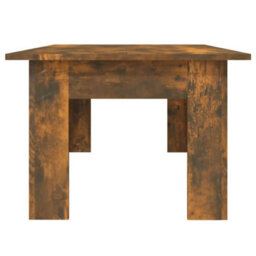 Berkfield Modern Coffee Table Smoked Oak 100X60X42 Cm Engineered Wood - thumbnail 6